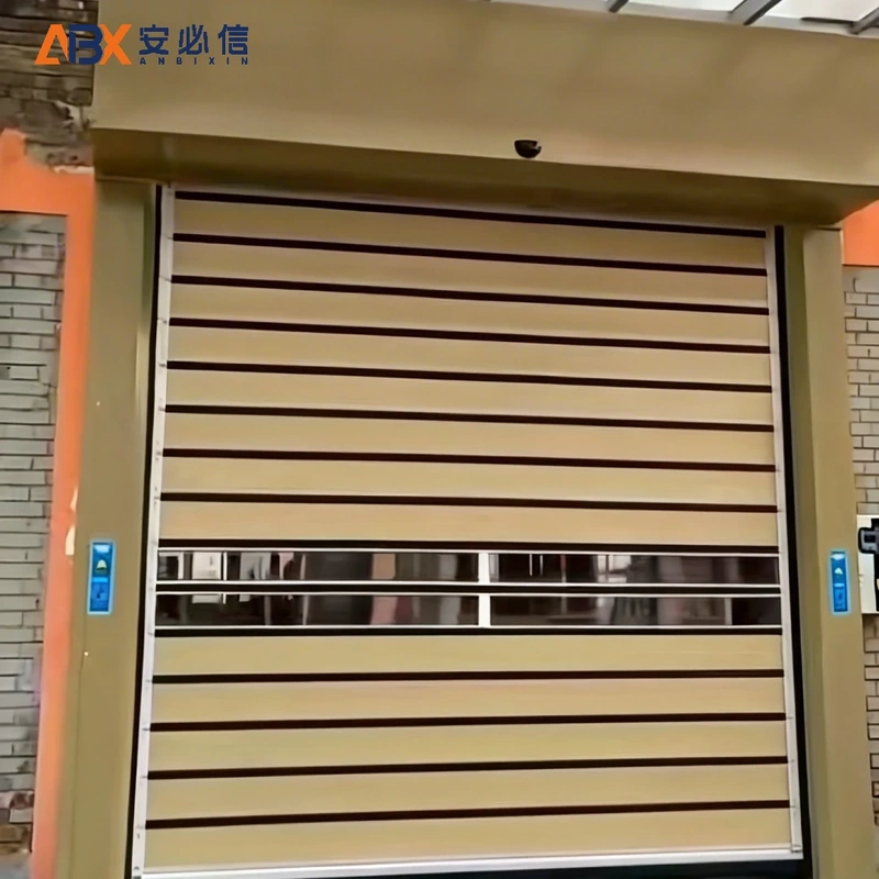白山市软帘高速门